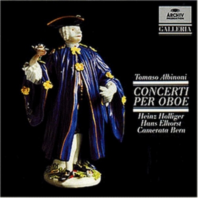Heinz Holliger (Хайнц Холлигер): Albinoni: Oboe Concertos