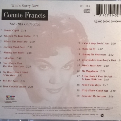 Connie Francis (Конни Фрэнсис): The Hits Collection