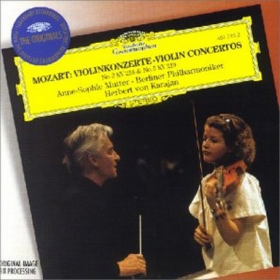 Herbert von Karajan (Герберт фон Караян): Mozart: Violin Concerto Nos.3 & 5