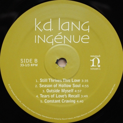 Ingenue K.D. Lang (Кэтрин Дон Ланг): Ingenue