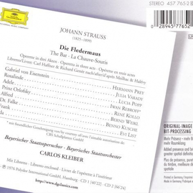 Carlos Kleiber (Карлос Клайбер): Strauss: Die Fledermaus