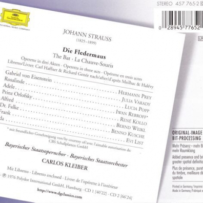 Strauss: Die Fledermaus Carlos Kleiber (Карлос Клайбер): Strauss: Die Fledermaus