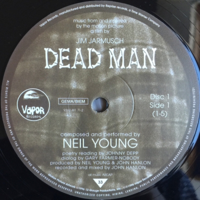 Neil Young (Нил Янг): Dead Man: A Film By Jim Jarmus