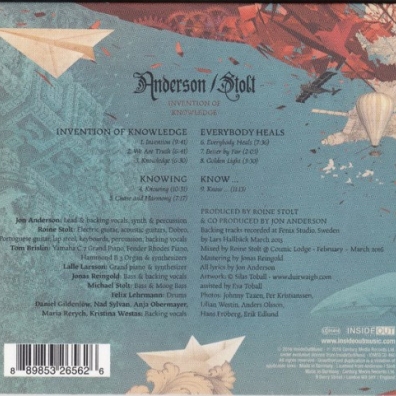 Invention Of Knowledge Anderson/Stolt (Андерсон Столт): Invention Of Knowledge