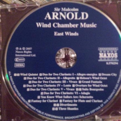 Arnold: Wind Chamber Music Malcolm Arnold (Малкольм Арнольд): Arnold: Wind Chamber Music