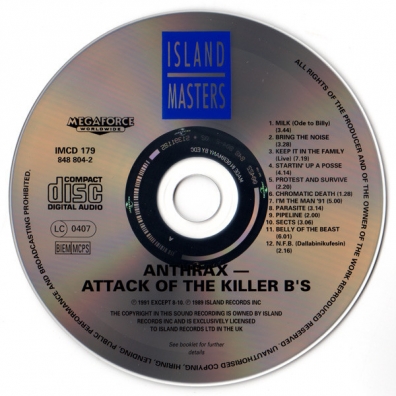 Anthrax (Антракс): Attack Of The Killer B's