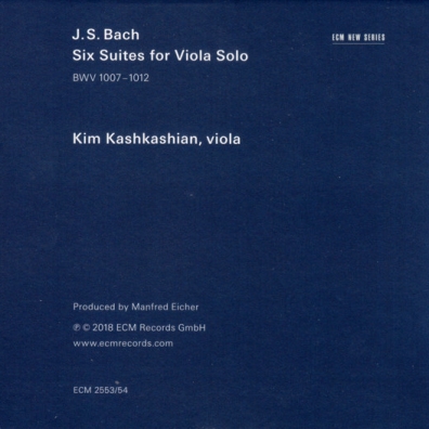 J.S.Bach: Six Suites For Viola Solo Kim Kashkashian (Ким Кашкашьян): J.S.Bach: Six Suites For Viola Solo