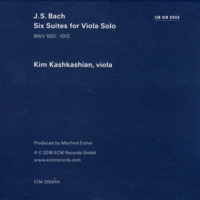 Kim Kashkashian (Ким Кашкашьян): J.S.Bach: Six Suites For Viola Solo