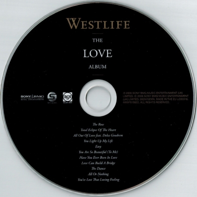 The Love Album Westlife (Вестлайф): The Love Album