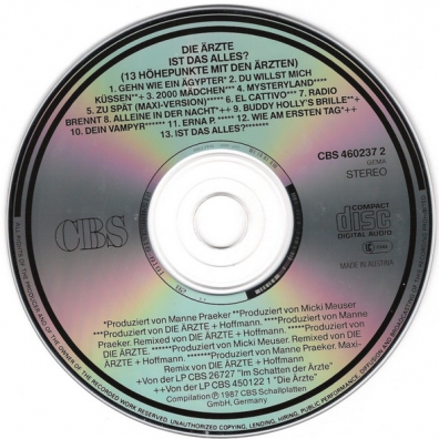 Ist Das Alles Die Arzte (Дие Арзте): Ist Das Alles