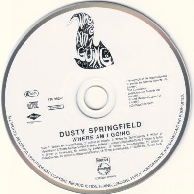 Dusty Springfield (Дасти Спрингфилд): Where Am I Going