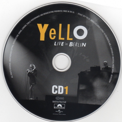 Yello 'Live in Berlin' Yello (Елоу): Yello 'Live in Berlin'