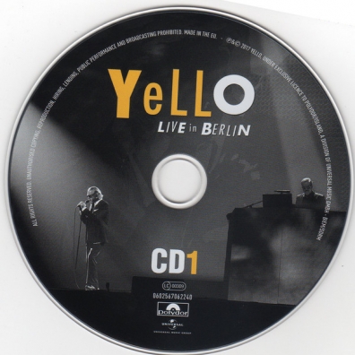 Yello (Елоу): Yello 'Live in Berlin'