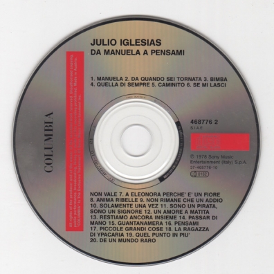 Da Manuela A Pensami Julio Iglesias (Хулио Иглесиас): Da Manuela A Pensami