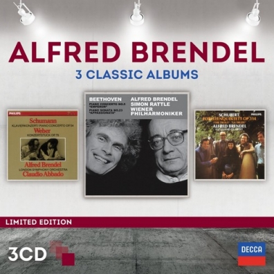 Alfred Brendel (Альфред Брендель): 3 Classic Albums