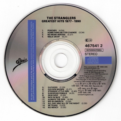 The Stranglers (Зе Странгелс): Greatest Hits 1977-1990
