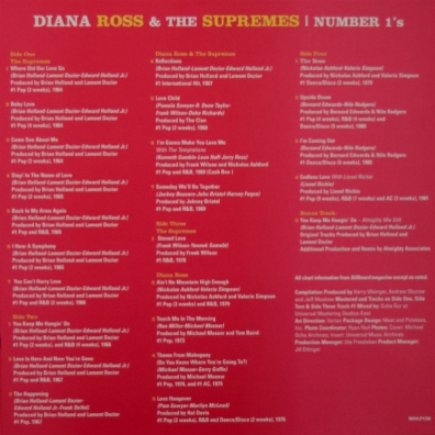 Diana And The Supremes Ross (Зе Сьюпримс): No 1S