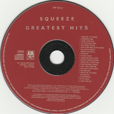 Greatest Hits Squeeze (Сквиз): Greatest Hits