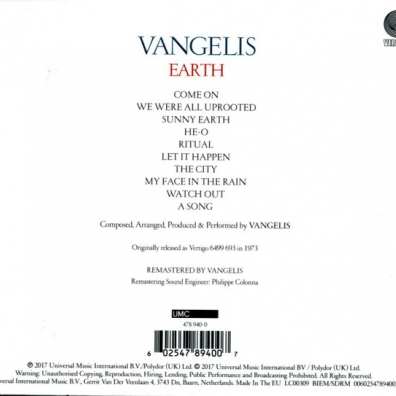 Vangelis (Вангелис): Earth