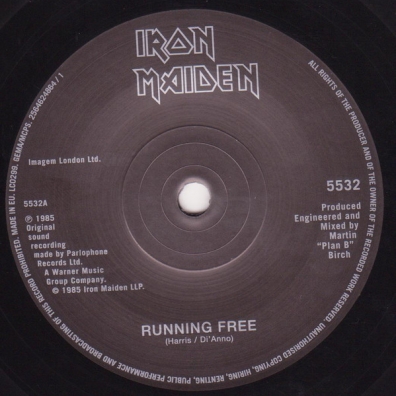 Iron Maiden (Айрон Мейден): Running Free (Live)