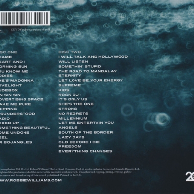 Greatest Hits 1990-2010 Robbie Williams (Робби Уильямс): Greatest Hits 1990-2010