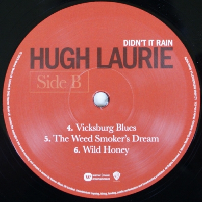 Didn't It Rain Hugh Laurie (Хью Лори): Didn't It Rain