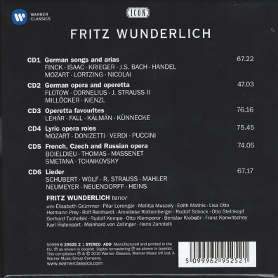Icon: Fritz Wunderlich Wunderlich Fritz (Фриц Вундерлих): Icon: Fritz Wunderlich