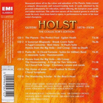 Gustav Holst (Густав Холс): The Collector`s Edition