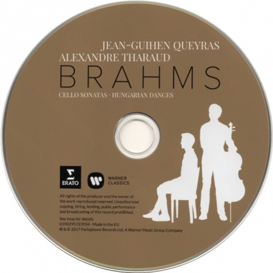 Cello Sonatas & Hungarian Dances Alexandre Tharaud (Александр Таро): Cello Sonatas & Hungarian Dances