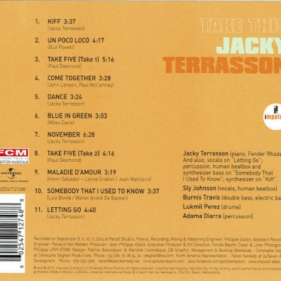 Jacky Terrasson (Джеки Террассон): Take This