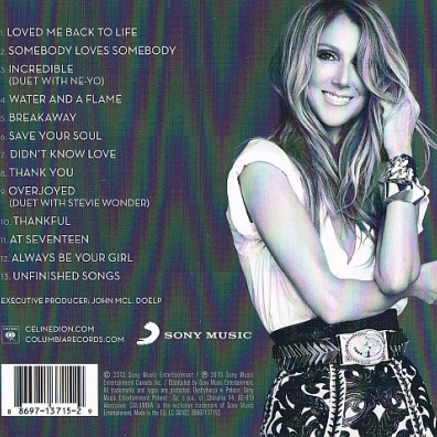 Celine Dion (Селин Дион): Loved Me Back To Life