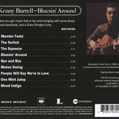 Kenny Burrell (Кенни Баррелл): Bluesin' Around