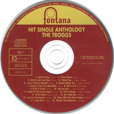 The Troggs (Зе Троггс): Hit Single Anthology