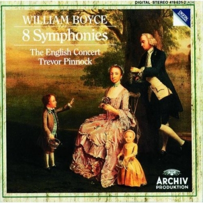 Trevor Pinnock (Тревор Пиннок): William Boyce: 8 Symphonies