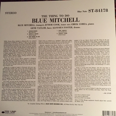 The Thing To Do Blue Mitchell (Блю Митчелл): The Thing To Do
