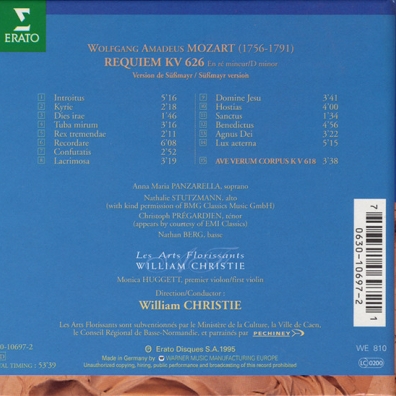 William Christie (Уильям Кристи): Requiem & Ave Verum Corpus
