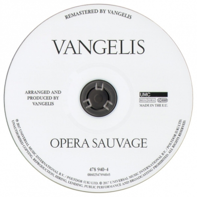 Vangelis (Вангелис): Opera Sauvage