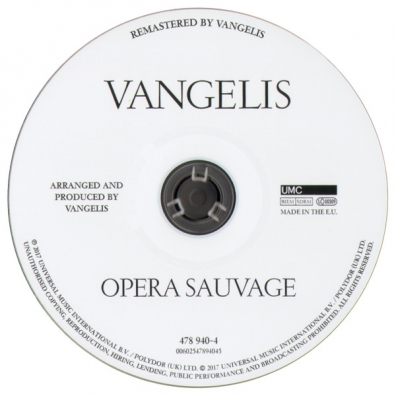 Opera Sauvage Vangelis (Вангелис): Opera Sauvage