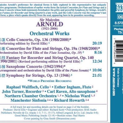 Malcolm Arnold (Малкольм Арнольд): Arnold: Orchestral Works