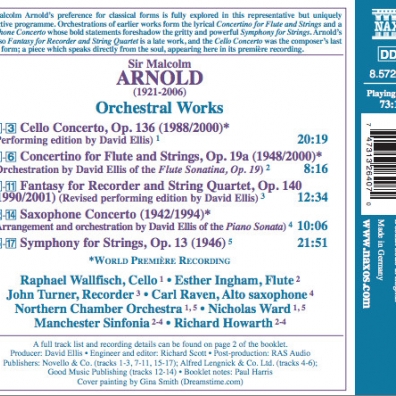 Arnold: Orchestral Works Malcolm Arnold (Малкольм Арнольд): Arnold: Orchestral Works