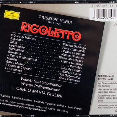 Verdi: Rigoletto Carlo Maria Giulini (Карло Мария Джулини): Verdi: Rigoletto