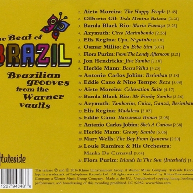 The Beat Of Brazil - Brazilian Grooves From The Warner Vaults