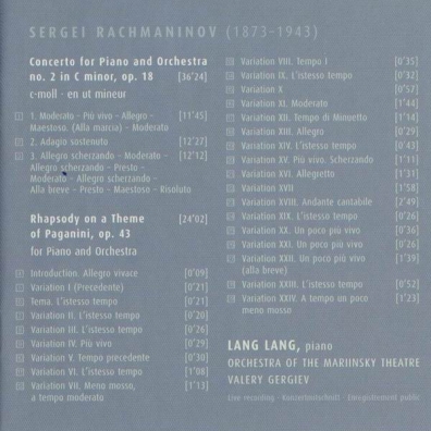 Rachmaninov: Piano Concerto No.2; Rhapsody on a Th Валерий Гергиев: Rachmaninov: Piano Concerto No.2; Rhapsody on a Th
