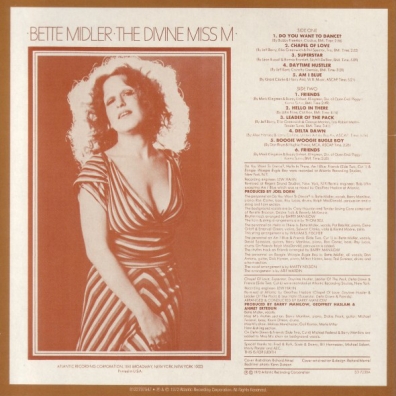 Bette Midler (Бетт Мидлер): Original Album Series