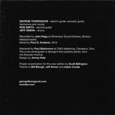 George Thorogood And The Delaware Destroyers George Thorogood (Джордж Торогуд): George Thorogood And The Delaware Destroyers