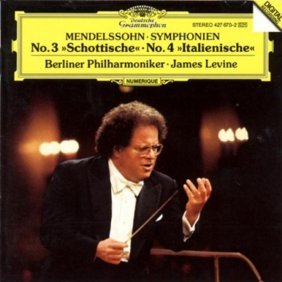 James Levine (Джеймс Ливайн): Mendelssohn: Symphonies Nos.3 & 4