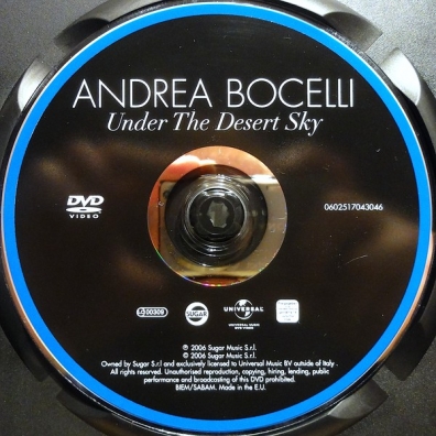 Andrea Bocelli (Андреа Бочелли): Under The Desert Sky