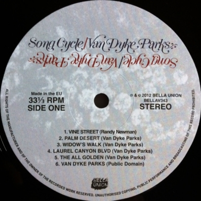 Van Dyke Parks (Ван Дайк Паркс): Song Cycle