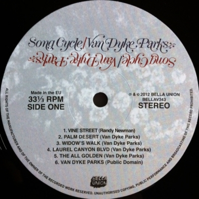 Song Cycle Van Dyke Parks (Ван Дайк Паркс): Song Cycle