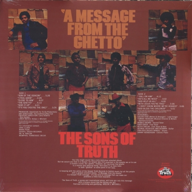 The Sons Of Truth: A Message From The Ghetto